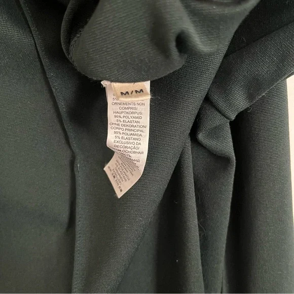 Tory Burch Sport Retroknit Kick Flare Track Pant Green - Picture 4 of 5